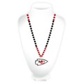 Rico Industries Kansas City Chiefs Beads with Medallion Mardi Gras Style 9474654388